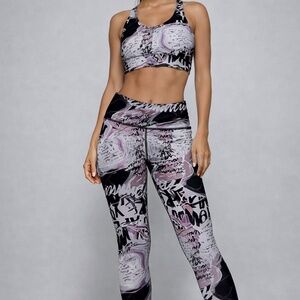 Two-Piece Activewear Set-Chic & Supportive- One Size
